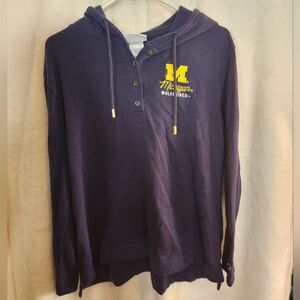 Womens Michigan hoodie L